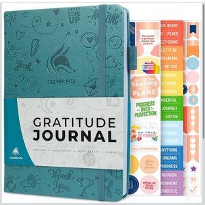 Clever Fox Gratitude Journal – Happiness, Positivity & Affirmation Daily Journal